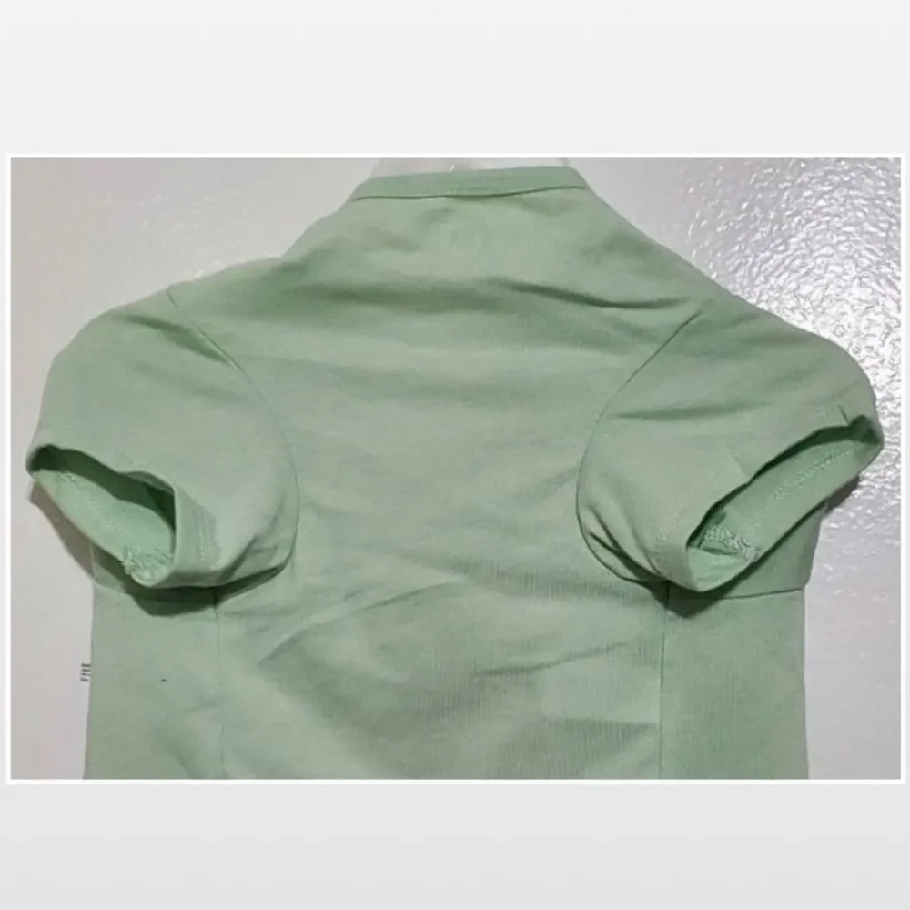 New Dog Shirt Pet Medium Green Chocolate Easter Bunny Top Puppy Apparel NWT